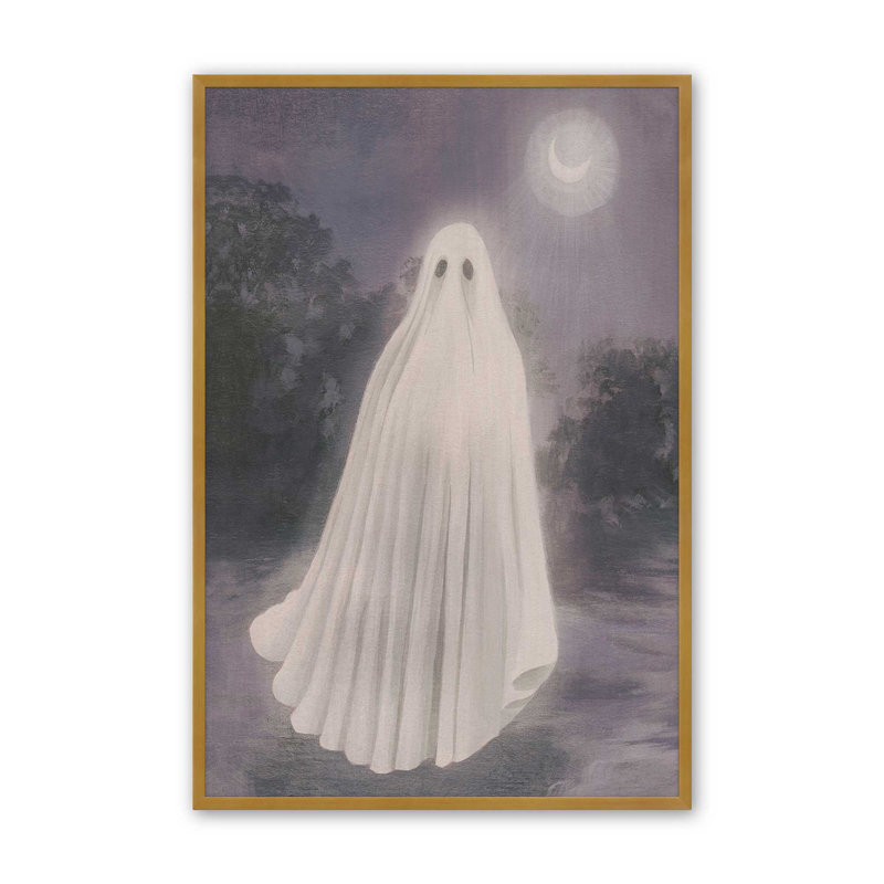 «Floating in the Forest II» par Grace Popp, reproduction d'art, Impression sur cadre ouvert sans papier mat, H 8 po x l 12 po
