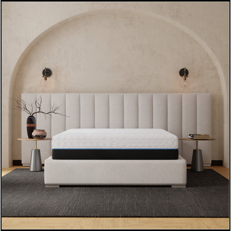 Infused 12 Inch Soft Memory Foam Mattress, Twin XL