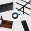 Aether Upholstered Floating Bed Frame with Charging Shelves & Lighting, Metal Platform, No Box Spring Needed-557459473
