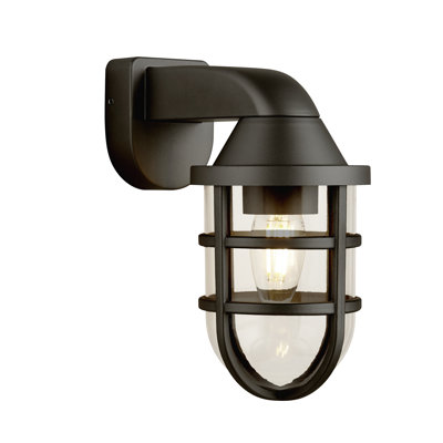 Brooksville 21cm H Outdoor Wall Lantern