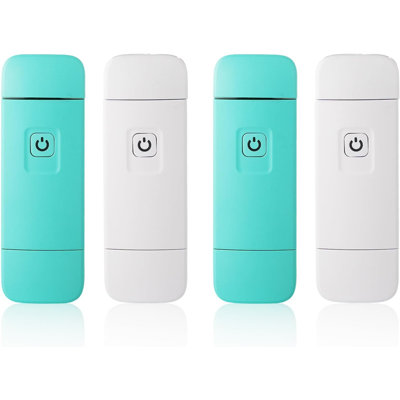 4 Pack USB Rechargeable Reading Lights for Kids - Clip on Book Lamp