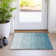 Premium Machine Washable Prisco Teal Rug