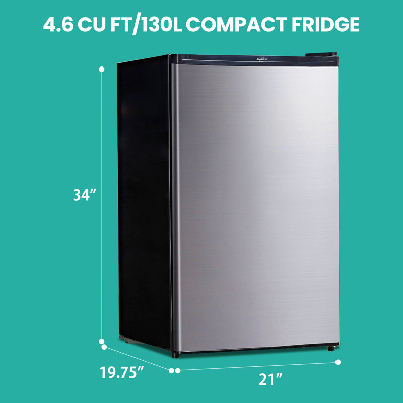 Réfrigérateur compact avec congélateur Koolatron, 4,6 pi cu (130 L)