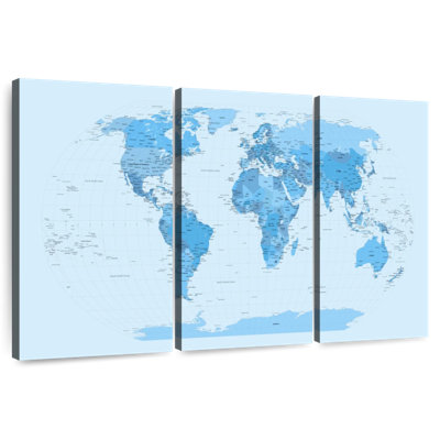World Map Blues