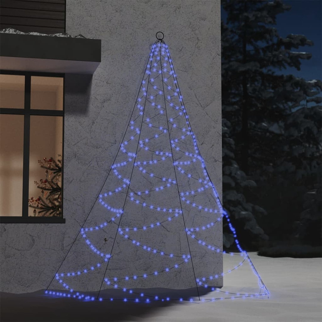 Künstlicher Weihnachtsbaum 240 cm mit LED-Beleuchtung