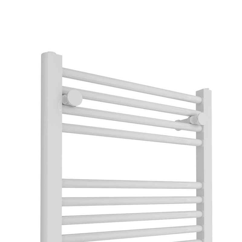 Ailise Straight Towel Rail Heated Towel Rails, White