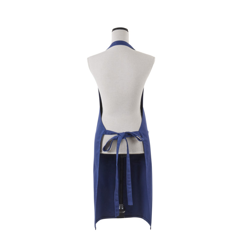 Tablier de cuisine en coton - Ceinture de cou réglable, tablier de cuisine classique avec poche avant pour la cuisson, la cuisine et la cuisine de tous les jours