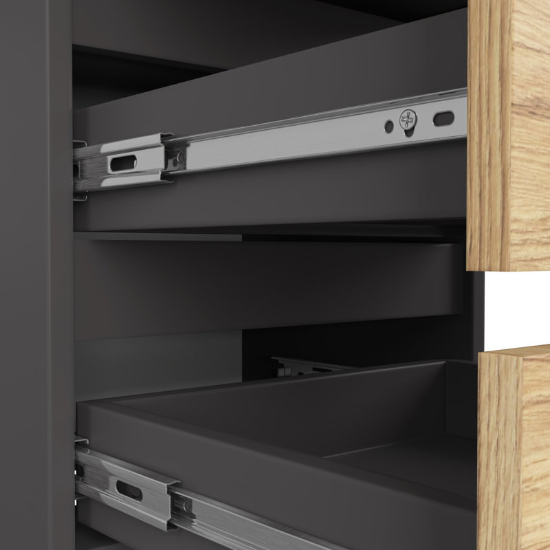 Gelincik Particle Board Rectangle Storage Unit Accent Chest