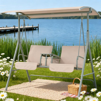 Balancelle d'extérieur, chaise de patio, pour le jardin, la piscine, la cour arrière
