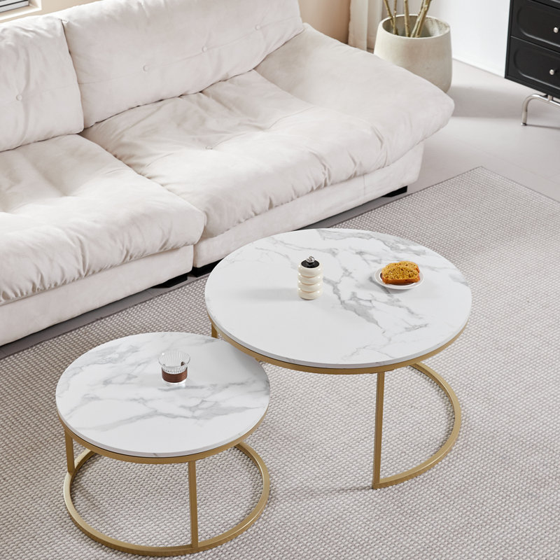 Nirvelli Frame Coffee Table, 45cm H x 80cm L x 80cm W