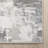 Nuzzo Marrakech Mid-Century Modern Brushstroke Flat-Weave Gray Area Rug-87093991