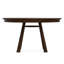Hudson Valley 6 - Person Extendable Walnut Solid Wood Dining Set
