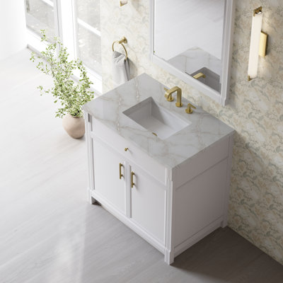 Bellshire Single Vanity w/ 3 CM Top