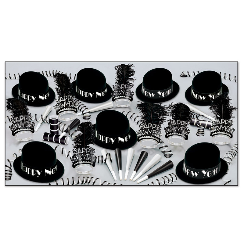Ensemble de chapeau de fête velours
