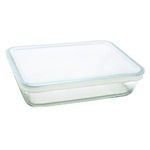 PYREX - 244P000 / 7043 - Rechteckschale Mit Deckel - 27 Cm * 22 Cm - Pyrex Cook & Freeze