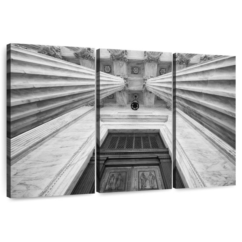 Lilie US Supreme Court Doors, 32" H x 50" W