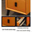 Table de chevet multifonctionnelle Katrinna Smart
