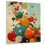 Rétro joie circulaire - salon d'art mural géométrique-83699525-83699526