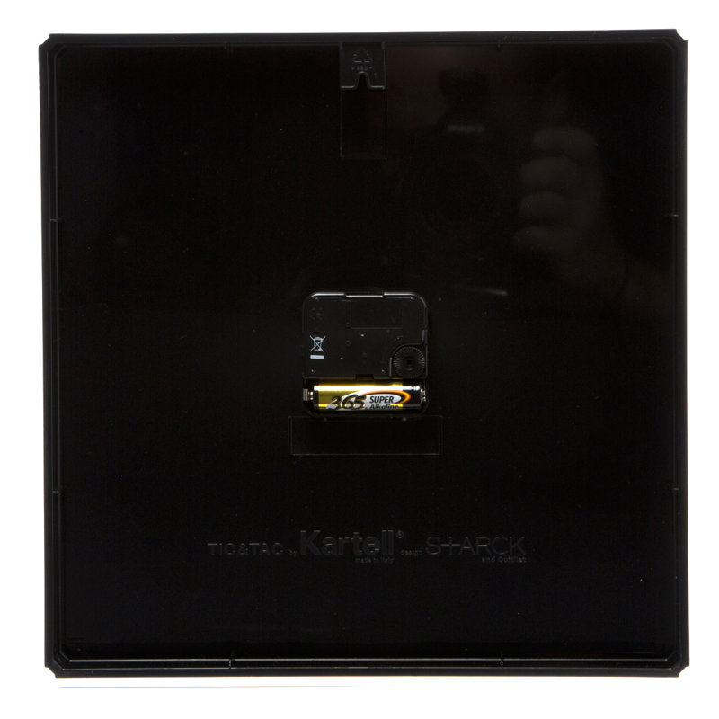 Analog Clock, Black