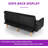 Demeo 65" Vegan Leather Convertible Sofa-853443467