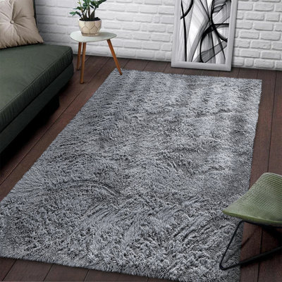 3×5 Plush Shaggy Area Rug – Ultra Soft, Non-Shedding, Machine Washable Comfort