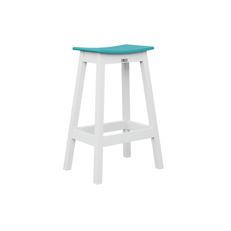 Tabouret de bar berlinois Berlin Gardens, 30.5", Bleu Aruba