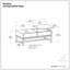 Table basse Banting