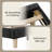 Abe Upholstered Platform Bed Frame with Storage Headboard and LED Lighting-976780747-978940314