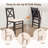 Padded Stackable Folding Dining Chairs with Solid Wood Frame-1997018714