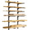6-tier Wall-mount Wood & Lumber Storage Rack