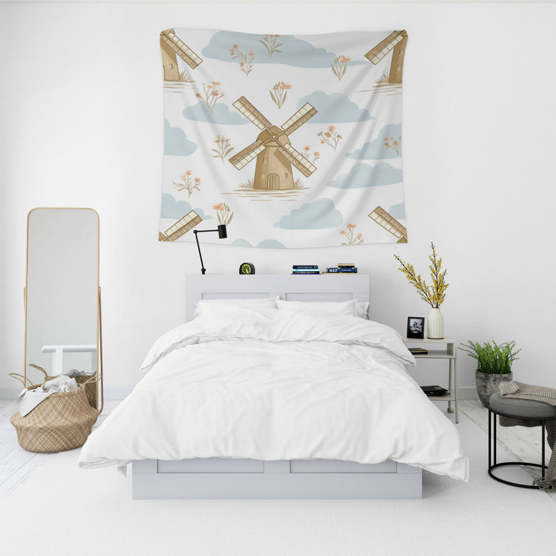 Wall Tapestry, 60" H x 51" W x 0.5" D