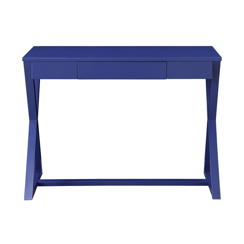 Bureau d'écriture rectangulaire avec 1 tiroir (sans les chaises de bureau)