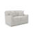 60" W Square Arm Upholstered Loveseat with Reversible Cushions -128836441