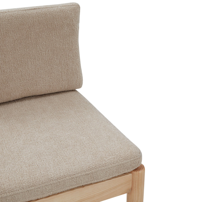 Carisa Boucle Counter Stool, Oatmeal