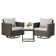 Nazime 2 Person Seating Group with Cushion