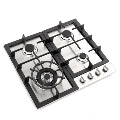 Plaque de cuisson au gaz naturel en acier inoxydable 24 po Cosmo
