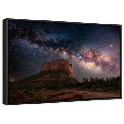 «Milky Way Over Cathedral Sedona Arizona I», reproduction sur toile