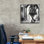 «Pause» par KIR.DART, art mural sur toile