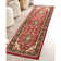 Romulus Power Loom Red/Beige/Black Medallion Kashan Rug