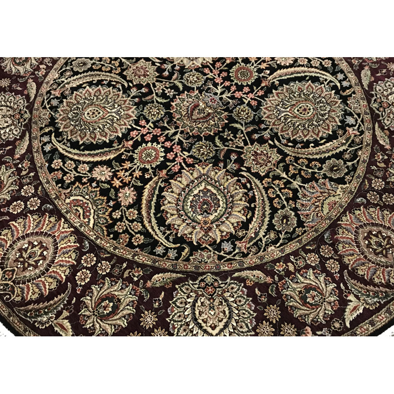 Manchuria One-of-a-Kind Round 6' X 6' Hand Knotted Area Rug