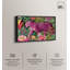 Décoration murale florale léopard rose par Art Remedy, cadre noir, 54 x 36-5441503-5441507