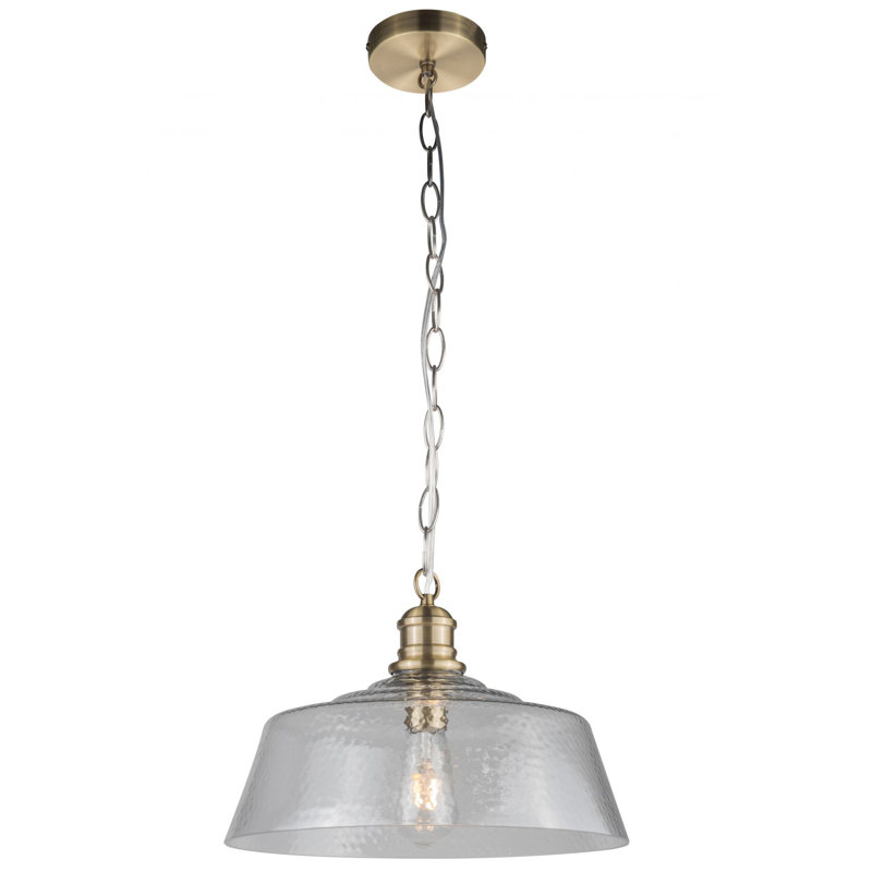 Colefax 1 - Light Bowl Pendant, Antique Brass