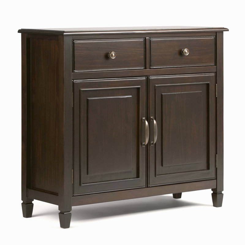 Connaught Solid Wood Entryway Storage Cabinet