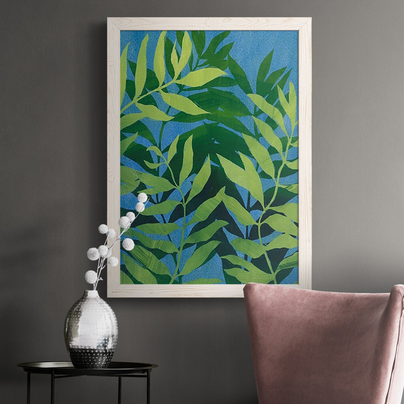 Murakami Ocean Vines I, reproduction d'art sur toile, Blanc, H 37,5 po x l 27,5 po x P 1 po