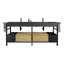 Meuble-lavabo 72 po avec lavabo en pierre artificielle, tiroirs et barre à serviettes ajustable Tharp-122359598