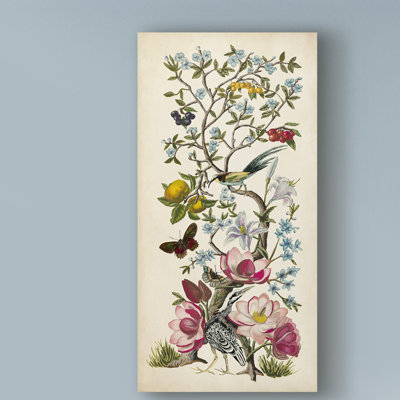 «Chinoiserie Natura II», impression sur toile tendue