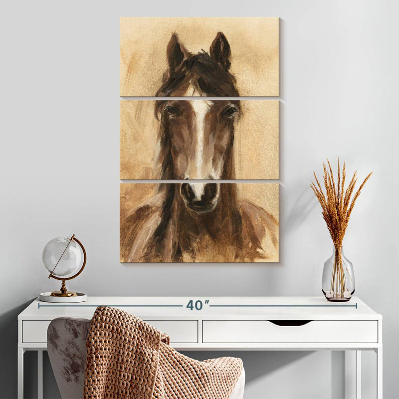 Brampt Western Ranch Animals I, 32" H x 20" W