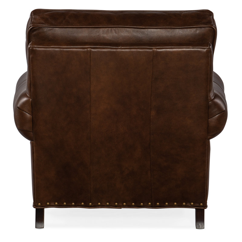 Carrado Armchair, Alpine Cloudy Genuine Leather