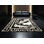 Tapis oriental classique lavable à la machine en noir Peoro