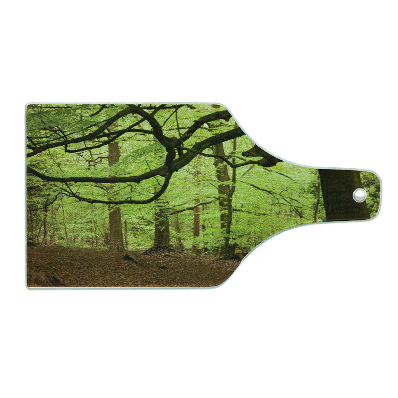 Planche à découper en verre trempé Ambesonne